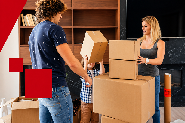 Removal team preparing household belongings for a carefully planned retirement move